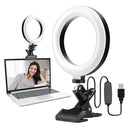 6 Inch LED Ring Light – 3 Modes for Makeup Streaming Photography