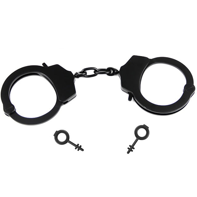 Luxury Adjustable Handcuff Set – High-Quality Alloy Restraints for Couples