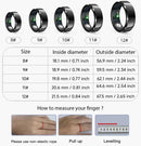 Smart Ring - Fitness Tracker with Heart Rate - Blood Oxygen Monitor