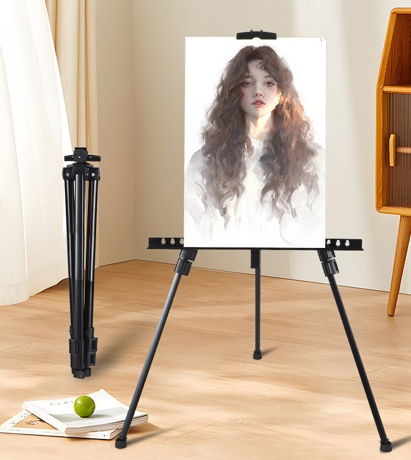 Adjustable Easel Stand – Aluminum Tripod for Painting & Display 22–66 Inch Height