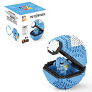 Pokémon Poké Ball Mini Building Blocks Set – (397 PCS) Assemble Brick Model