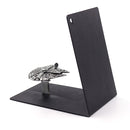 Creative Heavy-Duty Bookends – Non-Slip Metal Decorative Book Holders for Shelves