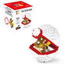 Pokémon Poké Ball Mini Building Blocks Set – (397 PCS) Assemble Brick Model