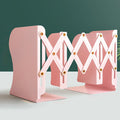Adjustable Metal Bookshelf – Non-Slip Desk Organizer for Home or Office