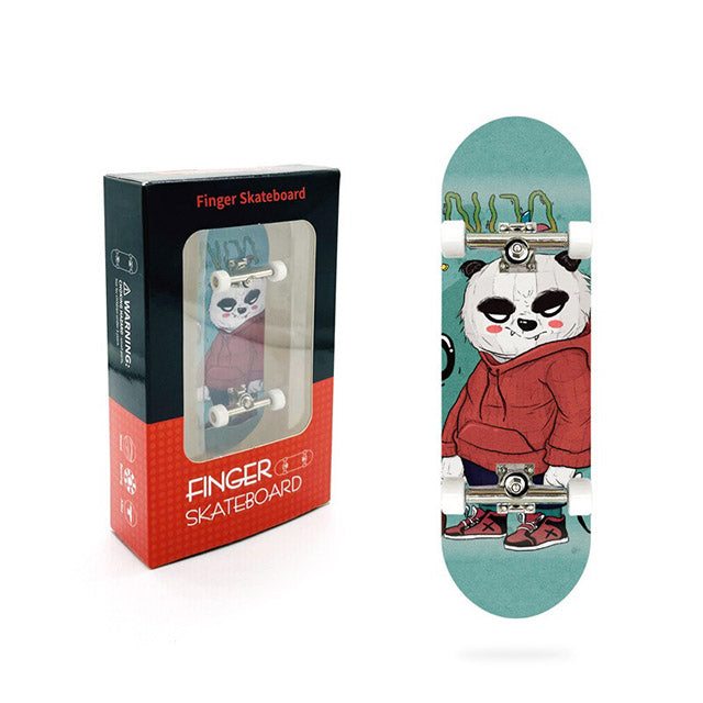 Mini Skateboard Fingerboard – Maple Wood with Alloy Trucks Fun Toy for Kids & Collectors
