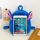 Stitch 3D Plush Toddler Backpack – Cute Mini Furry Cartoon Bag for Kids