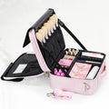 Portable Makeup Bag – Waterproof Travel Cosmetic Organiser Case