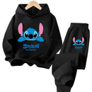 Stitch Kids Tracksuit Set – 2-Piece Sweatshirt & Pants Outfit for Boys and Girls