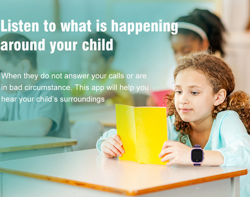4G Smart Watch for Kids with GPS Tracker Video Call and SOS Button