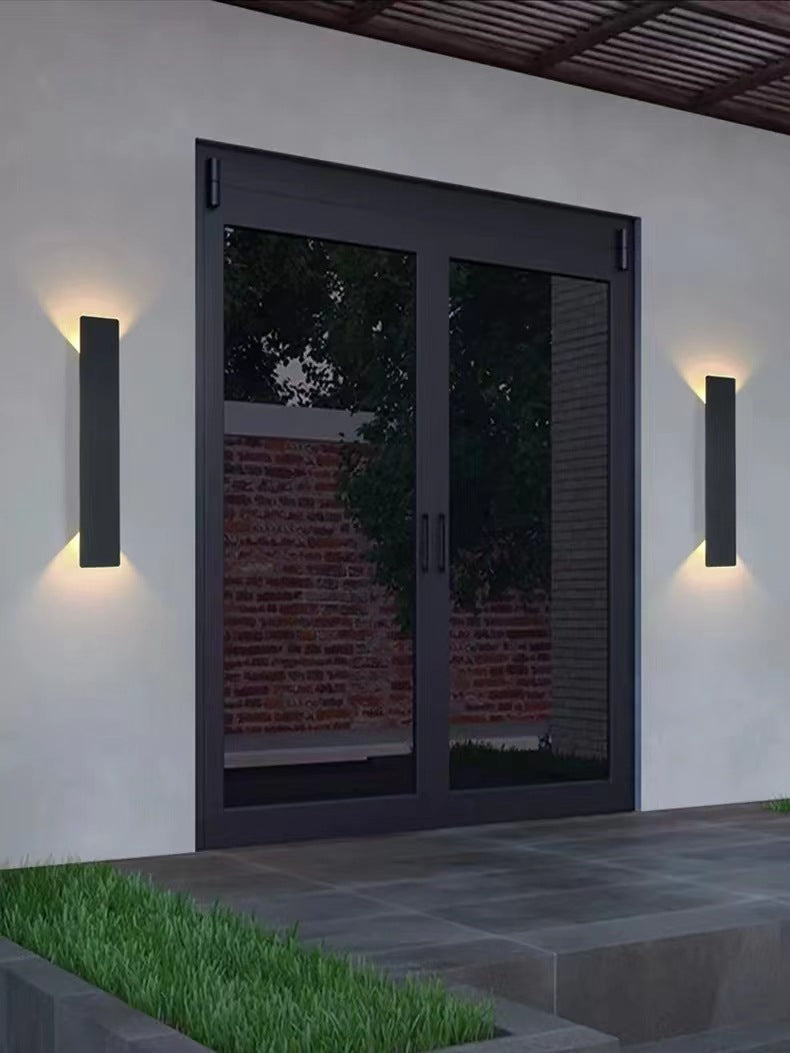 Minimalist Outdoor LED Wall Light – Waterproof Aluminum Wall Lamp