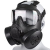 Tactical Gas Mask Respirator – Double Fan M50 Mask with Anti-Fog Lens