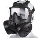 Tactical Gas Mask Respirator – Double Fan M50 Mask with Anti-Fog Lens