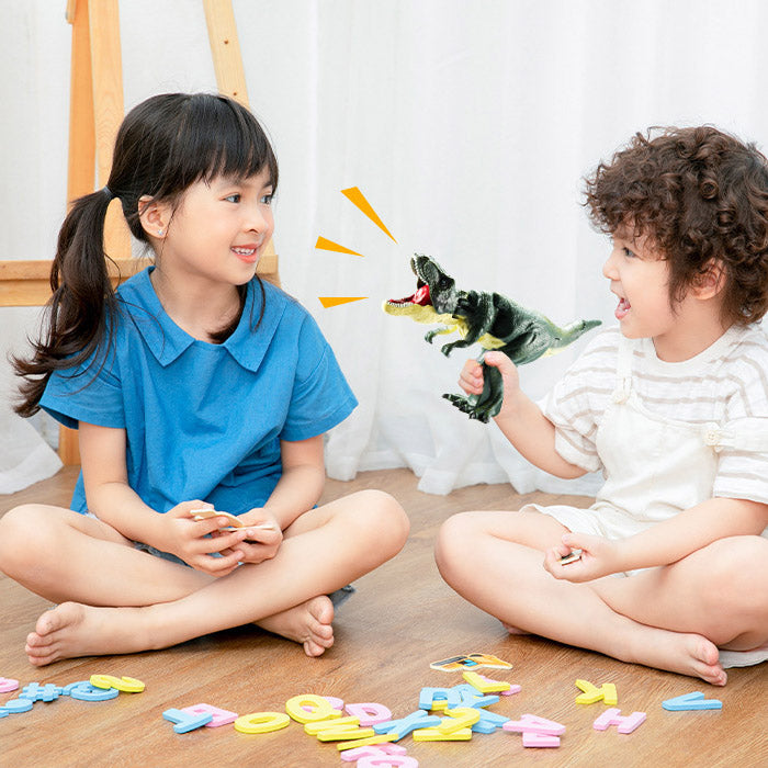 T-Rex Dinosaur Toy – Sound & Motion Push Button Model for Kids