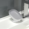 Self-Draining Soap Holder Set Of 2 – Bar Soap Dish with Suction Cups for Sink Kitchen & Bathtub