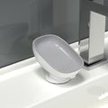 Self-Draining Soap Holder Set Of 2 – Bar Soap Dish with Suction Cups for Sink Kitchen & Bathtub