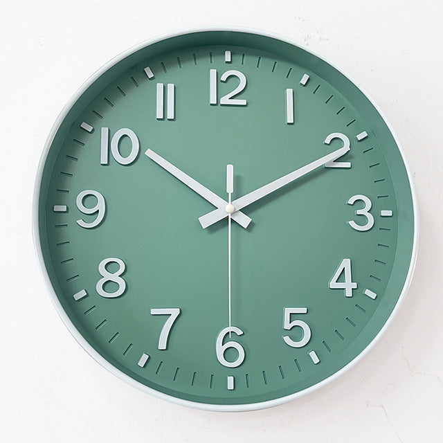 Modern Silent Wall Clock – Simple Quartz Design for Living Room or Bedroom Decor