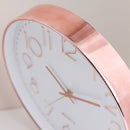 12-Inch Nordic Wall Clock – Silent Quartz Movement 3D Numbers Minimalist Design