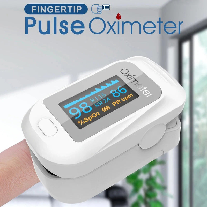 Digital Finger Pulse Oximeter – Portable OLED Blood Oxygen Monitor