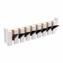 Wall-Mounted Folding Coat Hanger–  6 Wooden Hooks