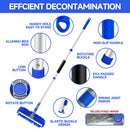 3-in-1 Long Pole Window Cleaner Kit – Double-Sided Glass Wiper for Household Cleaning