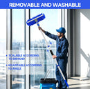 3-in-1 Long Pole Window Cleaner Kit – Double-Sided Glass Wiper for Household Cleaning