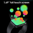 Fitwatch Smart Fitness Watch – 24 Sports Modes - Silicone Strap