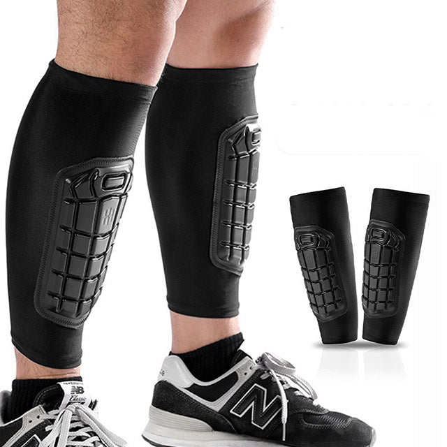 Impact Protection Leg Sleeves – Breathable Football Shin Pads