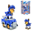 Authentic Paw Patrol Rescue Knight Toys – Pull Back Cars Building Block Set