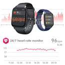 Fitwatch Smart Fitness Watch – 24 Sports Modes - Silicone Strap