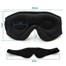 3D Eye Mask with Wireless Headphones – Comfortable & Breathable Sleep Mask
