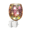 3D Glass Electric Wax Melt Burner – Aromatherapy Wax Melting Lamp & Oil Diffuser