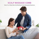 Waterproof Electric Scalp Massager – Portable Vibrating Hair Care Brush