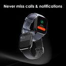 Fitwatch Smart Fitness Watch – 24 Sports Modes - Silicone Strap