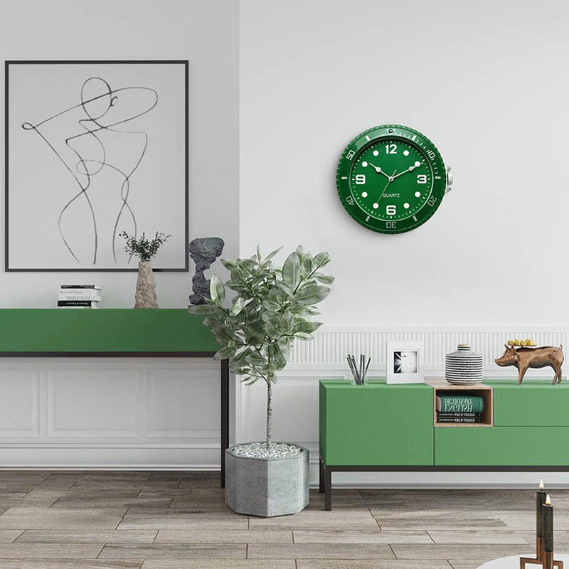 Modern Silent Quartz Wall Clock – Luxury Design Easy to Install Silent Sweep Movement