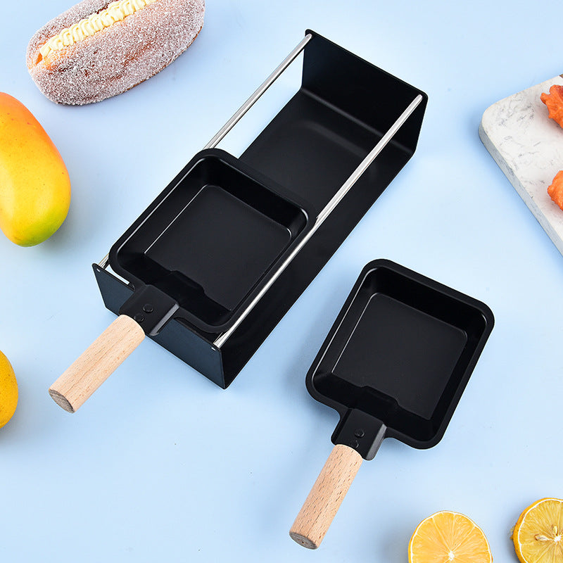 Cheese Raclette Set – Non-Stick Melter Pan Anti-Scalding