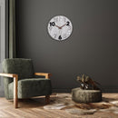 Modern Silent Wall Clock – Stylish Cutout Design for Every Room