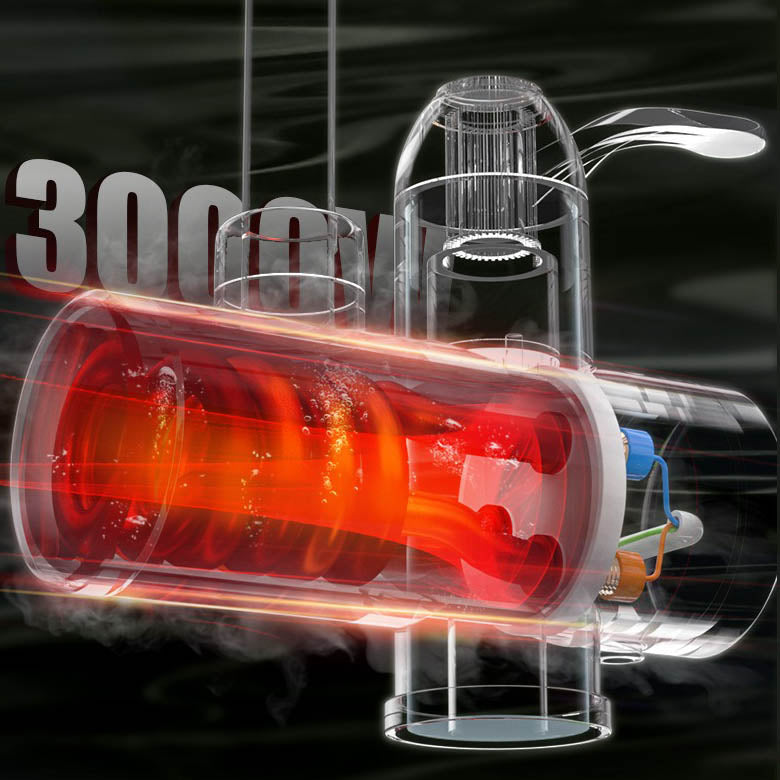Instant Hot Water Faucet – 3-Second Fast Water Heater with 360° Rotation & LED Display