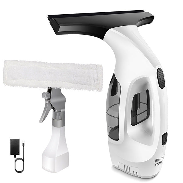 Cordless Window Vacuum Cleaner – Rechargeable Electric Squeegee