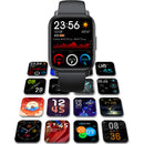 Fitwatch Smart Fitness Watch – 24 Sports Modes - Silicone Strap