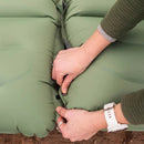 Ultralight Camping Air Mattress – Inflatable Sleeping Pad with Pump