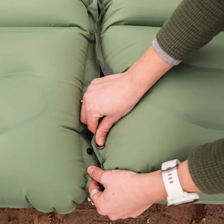 Ultralight Camping Air Mattress – Inflatable Sleeping Pad with Pump
