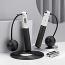 Cordless Weighted Skipping Rope – Digital Counter Portable Fitness Equipment