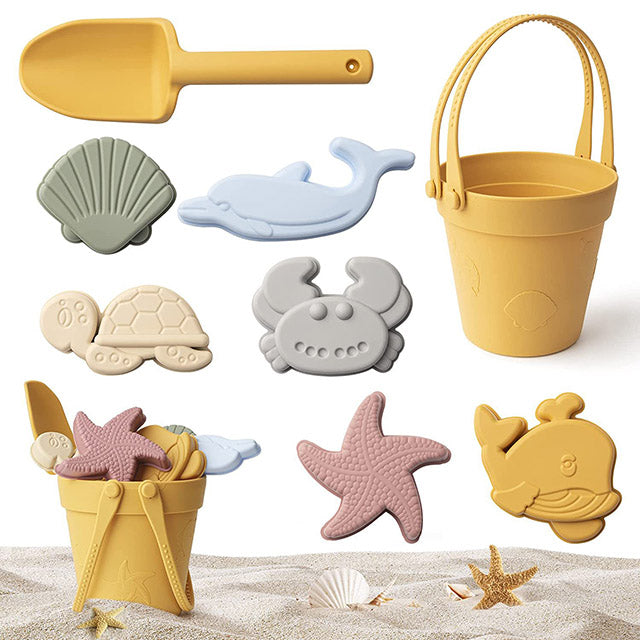 Silicon Beach Toys Set for Kids - High Quality Summer Water Toys