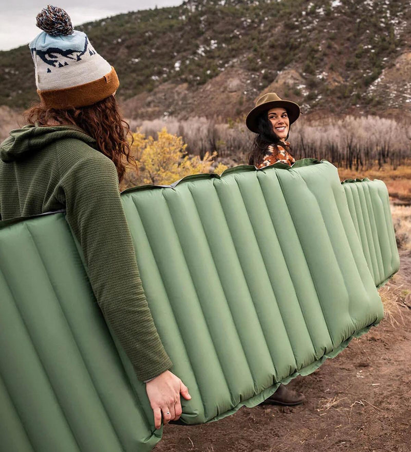 Ultralight Camping Air Mattress – Inflatable Sleeping Pad with Pump
