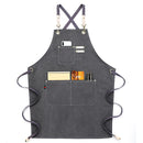 Heavy Duty Work Apron – Waterproof Canvas with Tool Pockets