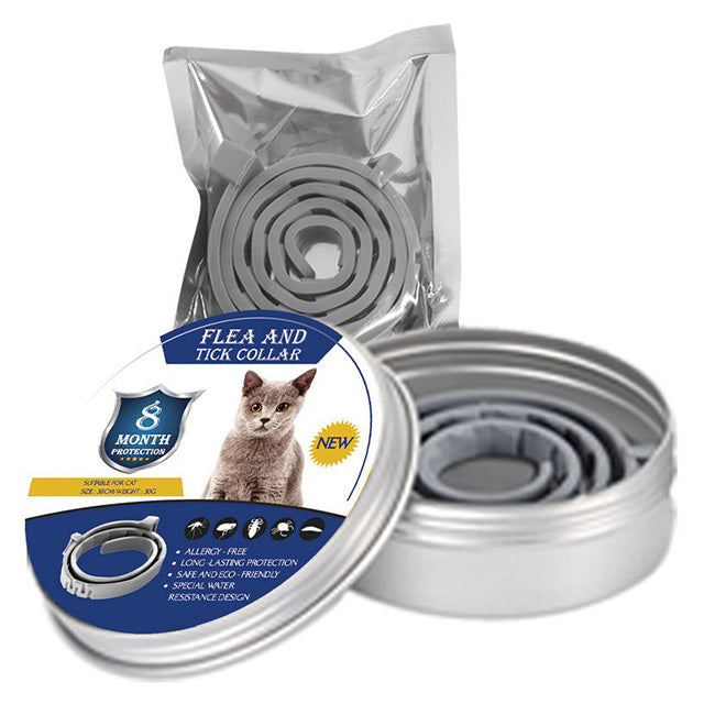 Natural Flea & Tick Collar for Cats & Dogs – Adjustable and Waterproof