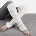 Ribbed Knitted Leg Warmers for Women – Cozy Crochet Ankle Sleeves