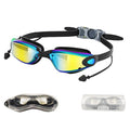 Swimming Goggles with Built-In Earplugs