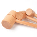 Wooden Mallet Hammer – Solid Beech Wood Round Head Lightweight & Durable Hand Tool