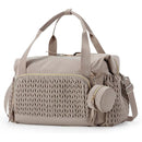 Large Capacity Baby Diaper Bag – Travel Tote with Pacifier Pouch & Changing Bag
